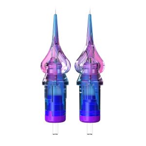 Mast Heart Tattoo Needles Cartridges 20Pcs 1001RLT Round Liner Long Tips for Precision & Style