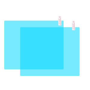 [AutoRobe] 2Pcs Car Rearview Mirror Rain-proof Film Anti-Fog Clear Protective Films Car Window Rain Protector Waterproof Stickers