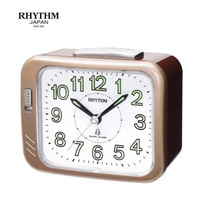 Đồng hồ Báo thức Rhythm CRA829NR13 Kt 11.0 x 9.5 x 6.5cm Vỏ nhựa. Dùng Pin.