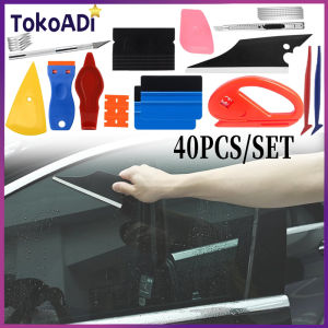 Set Perlengkapan Pemasangan Film Mobil 40 Pcs - Alat Khusus Pasang Film Kaca Mobil