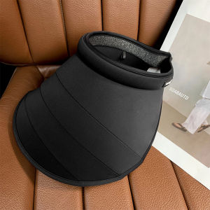 งอได้ ด้านบนว่างเปล่า พับ ปีกใหญ่ หมวกกันแดด กลางแจ้ง ป้องกันแสงแดด หมวกเปล่า