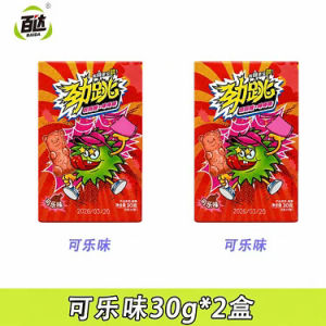 24H发货跳棒糖盒装 水果味棒棒糖 儿童零食 Pop Rocks Lollipop Snacks