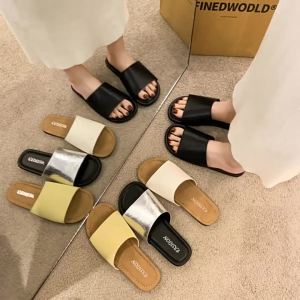 [FreeShipping] Plus Size Flat Sandals for Women 2025 Summer Retro Outdoor Soft Sole Beach Vacation Sandals