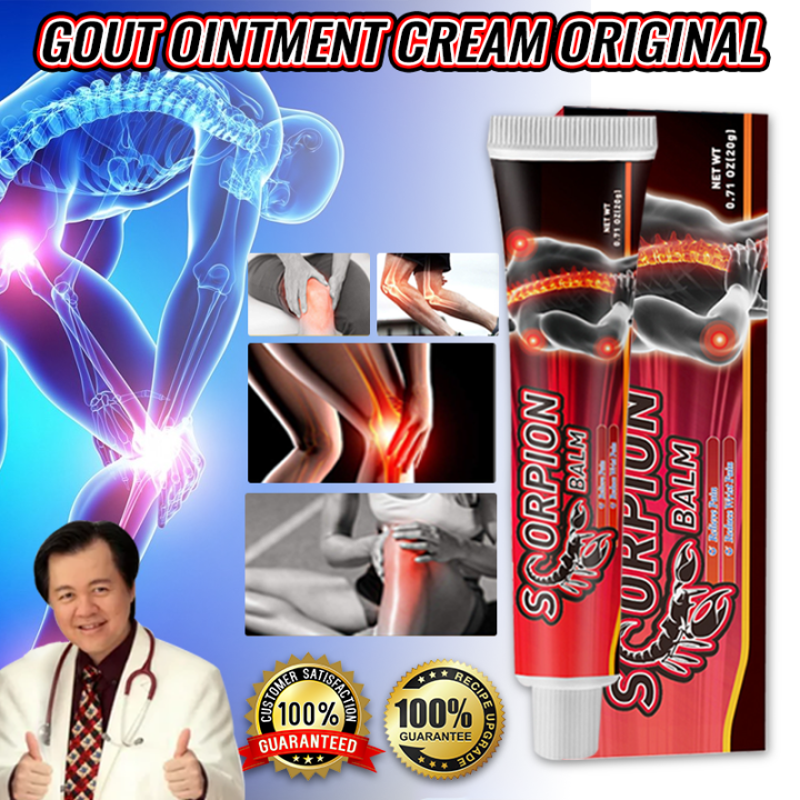 gout ointment cream original by willie ong arthritis pain relief cream ...