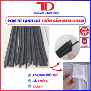 Ron tủ lạnh kiểu gài bắt vít loại 1.6m và 2m Gioăng tủ Zoăng tủ lạnh sẵn nam châm và kiềm cắt góc đa năng - Điện Lạnh Thuận Dung