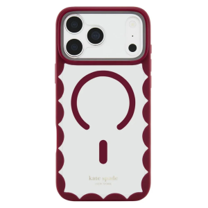 Official kate spade new york Scallop Cherry Glaze MagSafe Phone Case (Compatible with iPhone 18 Pro Max & iPhone 18 Pro