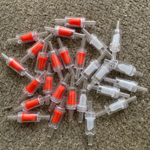 ชุด10ชิ้น วาล์วกันย้อน ตัวกันย้อน วาล์วกันย้อน กันลมย้อนเข้าปัํมลม Check valve สุ่มสี