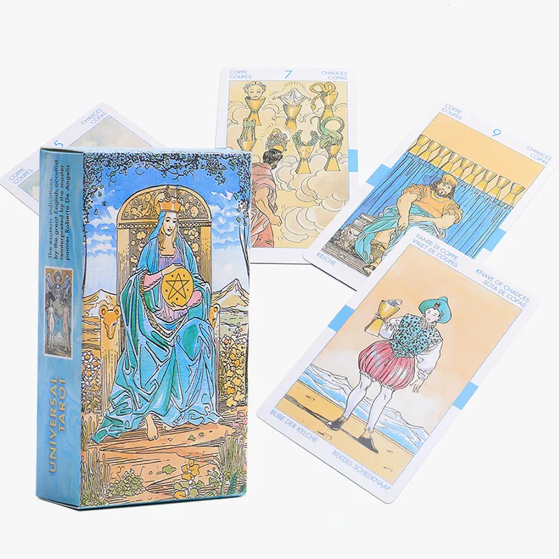 New Universal Tarot Card | Big Size 12*7 cm | Fortune Telling Game 