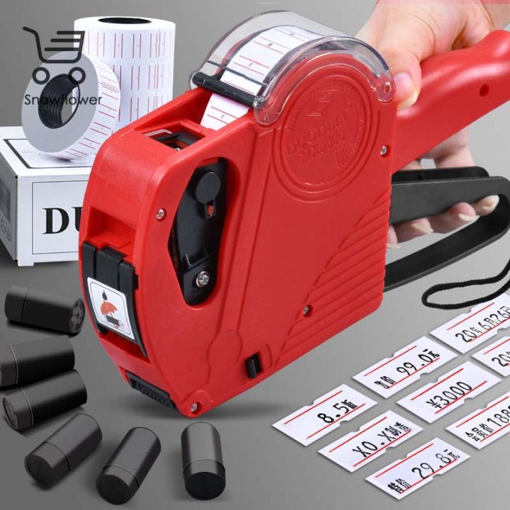 L key Labeling Machine Red Printer Plays Price Tag Machine Fully ...