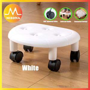 Mizona Universal Wheel 360degree Rotatable Small Chair Foot Pulley Moving Stool Children Chair With Wheels Small Stool Rolling Chair