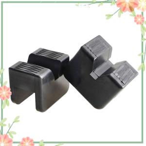 Green sea Car Jack Rubber Pad Car Slotted Lift Jack Stand Rubber Pads Universal Repair Tools Frame Protector Adapter Jacking Tools