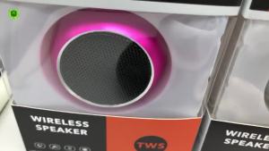 Super  Multi-Function Outdoor Speaker Sports Portable Round Steel Cannon Wireless Bt Speakers