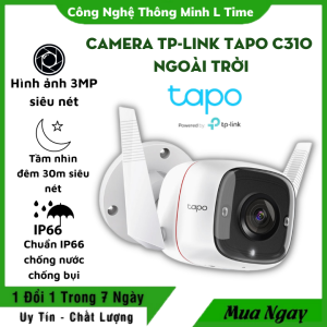Camera IP Wifi TP-Link Tapo C310 3MP Giám Sát An Ninh Ngoài Trời - Đàm thoại 2 chiều - Bảo hành 12 tháng
