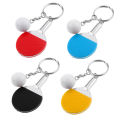 SUHUA for Boys Mini Badminton Bowling 7 Color Pendant Table Tennis Racket Ping Pong Key Ring Table Tennis Keychain Sports Keyring. 