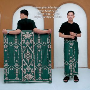 SARUNG BATIK GLOYOR SARUNG BATIK KATUN SARUNG DEWASA MOTIF GUS IQDAM SERIS TERLARIS YZD BRANDZ