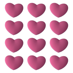 12pcs Silicone Racket Damper Absorber Racquet Dampeners Tennis Vibration Dampener Heart Shape String Dampener