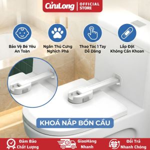 Khóa nắp bồn cầu trẻ em thú cưng 180 độ Arm-Style Phụ kiện bồn cầu an toàn chống mở nắp thông minh