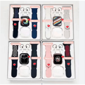 Xiaomi Original Product + FREE GIFT T55 pro max Smart Watch with Pro 4 Earbuds set Hot-sale New Design With 4 colors Options