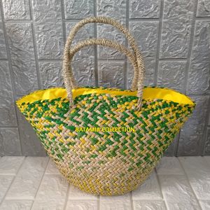 Tas Anyaman Mendong Lurik Bakul Warna Ukuran M Tas Mendong Tas Mendong Wanita Tas Anyaman Etnik Tas Mendong Kepang Tas Wanita Tas Etnik Perempuan Tas Anyaman Grosir Tas Lucu Tote Bag Cewek Tas Anyaman Murah