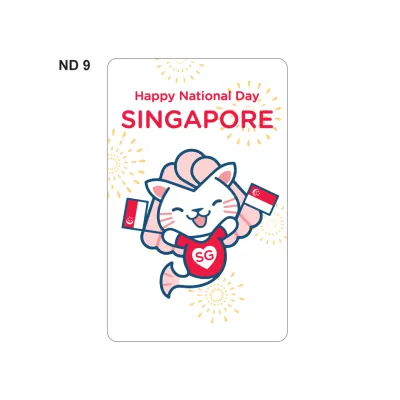 EZLINK CARD - Singapore National Day Collectible Series