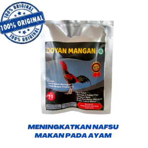 DOYAN MANGAN SASET 10 KAPSUL - Nafsu makan ayam meningkat