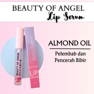 lip serum bibir hitam mencerahkan Beauty Of Angel Lip Serum 5 ml BOA With Almond Oil Vitamin E BPOM Beauty of Angel