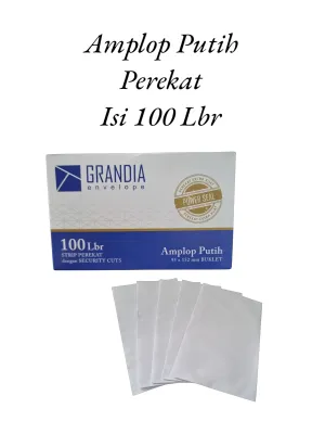 Amplop Putih Kondangan Isi 100 pcs