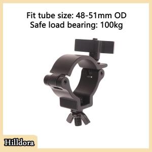 [Hilldora] Nhôm kẹp giàn ánh sáng chủ móc ánh sáng sân khấu O móng vuốt 48-51mm Ống kẹp móc di động DJ di chuyển đầu chú ý