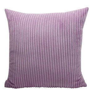 Big Size Cushion Cover Soft Corduroy Throw Pillow Case Square Plain Striped Decorative Bolster Pillow Cover for Sofa Bed Couch Chair Living Room Home Decor
