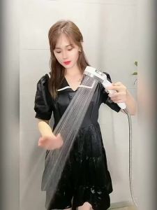 Supercharged shower head for household use ultra strong pressure shower bathroom shower and showerhead set