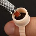 "Available" 100pcs silicone ring cup permanent makeup ring M tattoo ink cup eyebrow lip ring Maquiagem Definiva Porta Pigmentos. 