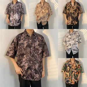 YN299 เสื้อฮาวาย hawaii ผ้านิ่มขึ้น สไตล์เกาหลีมาแรง ฮาวายสไตล์เกาหลี เสื้อเชิ้ตแนวเกาหลี ไซซ์ M-3XL 100 แบบ รุ่น T03