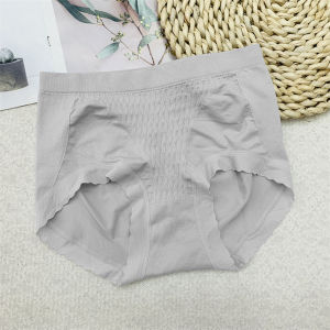 Lizida New Womens Seamless Underwear Womens Close-Fitting Breathable Mid-high Waist Tummy Control Butt Lift Antibacterial Crotch Comfort Briefs