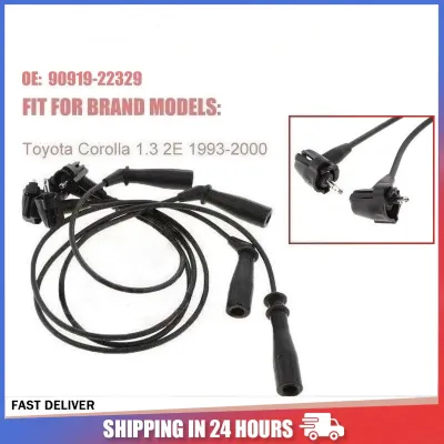 Toyota Corolla 1989-1992 Small Body 1.6 Hi Tension Wire/Spark Plug Cable 90919-22285