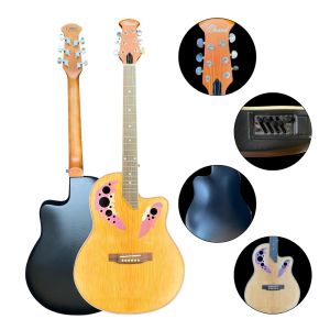 Chard ED12 41inch Turtle back shape design Ovation Acoustic Guitar with EQ