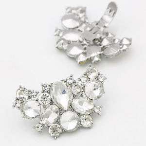 [Free Shipping] High-Heeled Shoe Decorations Work Shoe Accessories Crystal Shoe Buckles Detachable Shoe Charms Wedding Shoe Accessories Shoe Clips