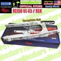 API Racing Swing Arm Panjang +2inch SRL115 WAVE125 RS150 RSX Y15ZR Heavy Duty Cutting Standard WAVE125s Ysuku KingDrag. 