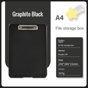 2-in-1Document Storage Box File Box Document Organisers File Board Folder A4 Size 225x335x25MM