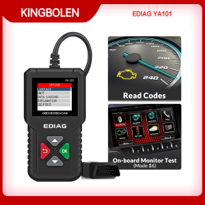 [Fulfilled By Lazada] Ediag YA101 OBDII/EOBD Code Reader OBD 2 USB update Auto Diagnostic Tool Support graph datastream PK Launch CR3001