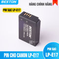 PIN CANON LP-E17 BESTON CHO MÁY ẢNH CANON 750D 760D, 77D, M3, M5, 800D, M6, EOS RP (Hàng chính hãng). 