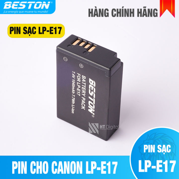 PIN CANON LP-E17 BESTON CHO MÁY ẢNH CANON 750D 760D, 77D, M3, M5 