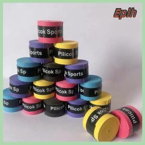 [Epih] 1Pc Dry Tennis Racket Grip Anti-skid Sweat Absorbed Wraps Taps Badminton Grips Racquet Vibration Overgrip Sweatband