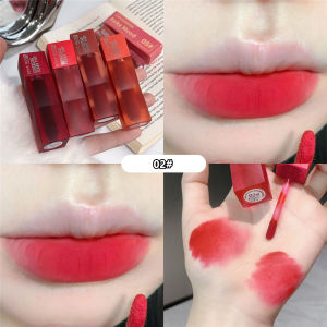 แผ่นกระจกถังน้ำแข็งขนาดเล็กแสงน้ำลิปเคลือบริมฝีปากใบหน้าลิปสติกติดทนนาน Lip Mat ความชุ่มขื้นคงทนอยู่นาน Liptint
