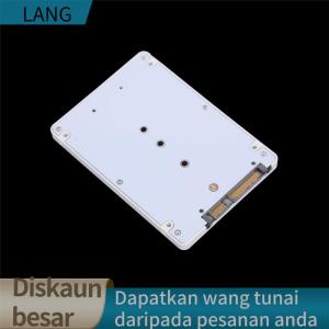 LANG M.2 NGFF Sata3 SSD to 2.5" SATA Adapter Card Hard Disk Case Enclosure White
