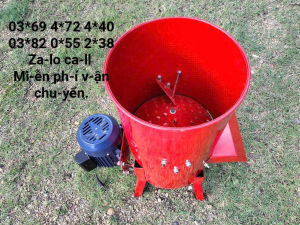 Máy băm củ quả rau siêu nhanh 4hp - 3kw