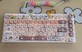 【Keycap Only】น่ารัก Meow Keycap ชุดรูปแบบอาหารญี่ปุ่น142คีย์ MOA โปรไฟล์ PBT การระเหิดสำหรับสวิตช์ MX เชอร์รี่ที่กำหนดเองคีย์บอร์ดแบบกลไก DIY RK IKB. 
