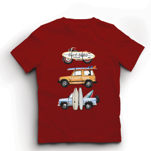 Baju Kaos Distro Anak Laki Laki Karakter Mobil Pantai Keren Import Usia 1 - 10 Tahun - Hypelane Kids