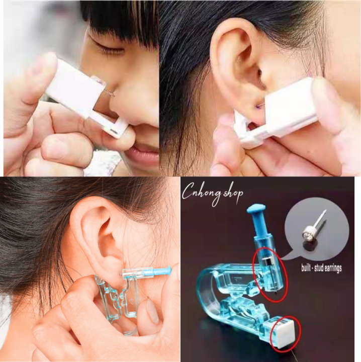 Disposable Sterile Piercing Gun Ear Nose Piercing