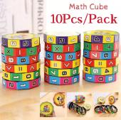 [SG SELLER][SG SELLER]10pcs Bulk Buy Math Cube - Great For Party Gift Packs / Birthday Party Packs / Party Return Gifts