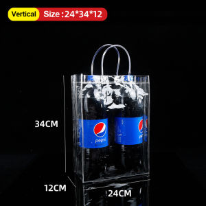 SG STOCK Specool® Transparent PVC Tote Bag Gift Bags for Wedding Premium Packaging Bags Goodies Bag Handbag